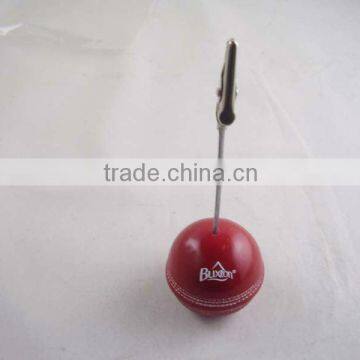 Ball shaped Name Card Memo Clip