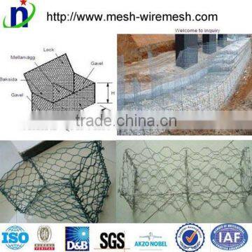 gabion box, river stone box, mattress, PVC coated gabion basket