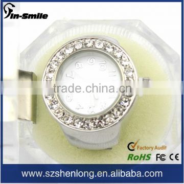 DIY interchangeable fashion ring watch plastic watch