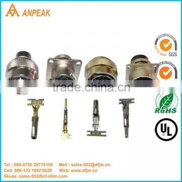 High Quality Zinc Alloy Shells Standard Rugged Metal Shielded connector