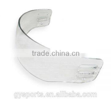 Wonderful patent design ice goggles for hockey helmet visor with CE certification lens