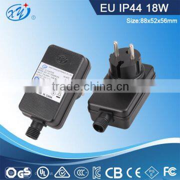 IP 44 24V EU adapter with EN61347 led driver