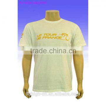 Cheap Unisex custom Simple white t shirts