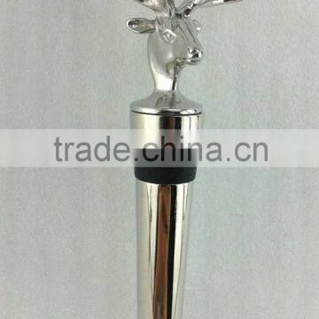 Three in One Stag Wine Stopper Bar Accessories Hunting Gift photo-2