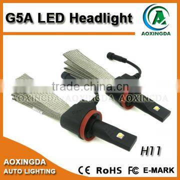 G5 H11 LED Headlight Led Headlight H8 H9 H11 H8(H9 H11), 9005(H10/HB3) 6000K 12V