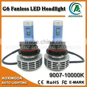 2016 New Generation 7G 6G 8G LED Headlight G6 Fanless Design All in One Headlight Kit 9004 9007 photo-2