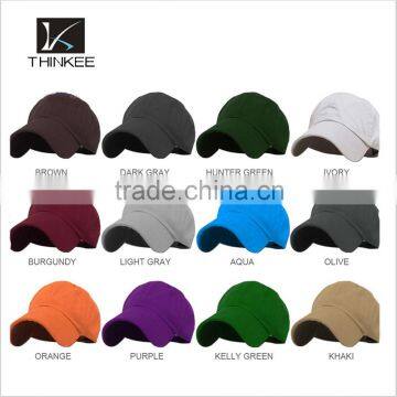 Hot selling flat brim unisex design 5 panel baseball caps