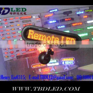 B1272 yellow remote led display with suckers