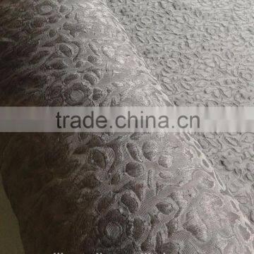 Silk Wool Jacquard Brocade Fabric