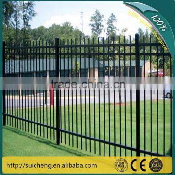 2015 Design steel palisade fence/ galvanized steel palisade fence/palisade euro fence(Guangzhou Factory)