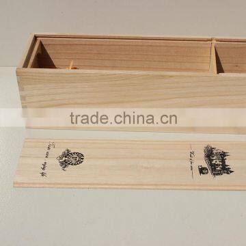 Wholesale Single Pine Unfinished Wooden Wine Bottle Boxes photo-3