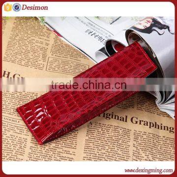 Crocodile Leather PU Leather Sunglasses Case Glasses Case