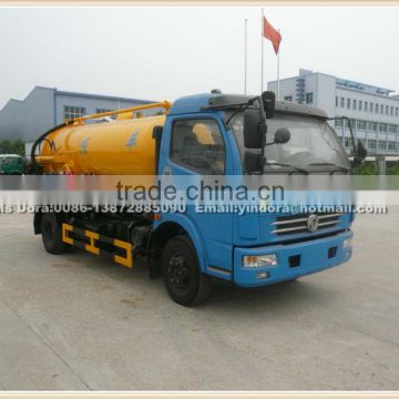 dongfeng small lifting sewage truck for sale