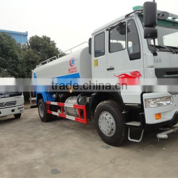 Bottom price sinotruck 9000L 10000L water truck tankers for sale