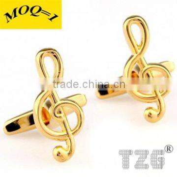 TZG01758 Fashion Cuff Link Music Cufflink