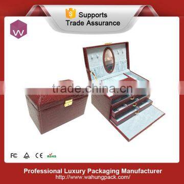 New Leather Jewelry Box Packaging