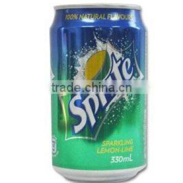 Soft Drinks Cans 330ml, Carbonated Soft Drinks