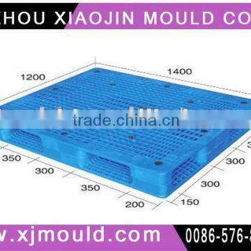 plastic Pallet mould,single face cargo pallet injection mold