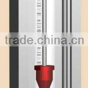 Flow glass tube rotameter