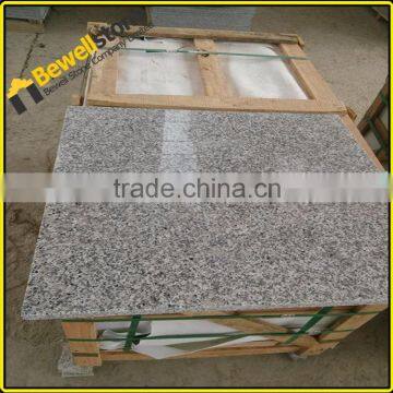 Large qty stocked Black Spot Gray Granite, Promotion Bianco Sardo Granite tile price