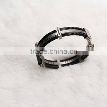 Fashion Stainless Steel Cuff Titanium Bracelet Bangles For Men Jewelry photo-5