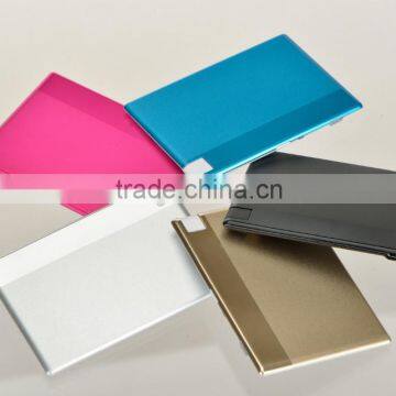 single USB Ultra-thin mobile power bank 1350mAh for smart phone