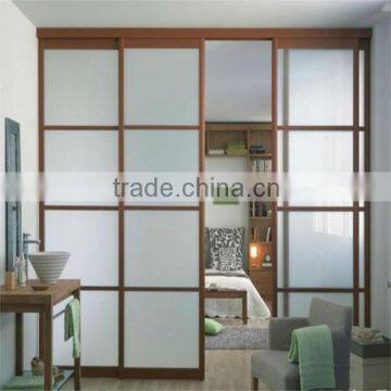 glass partition modern decorative glass divider for office