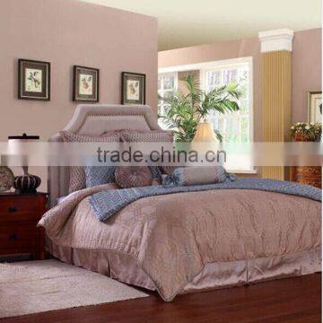 New Arrival Luxury Design Home Textile King Size Duvet Cover Bedding Room Silk Bedding Set Quality Choice