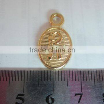 Single Brass Jewelry pendant With A Hole For Wholesale Made In China