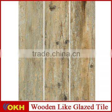 non slip floor tiles, wall tiles, 150x600mm/ brown color wood like tile