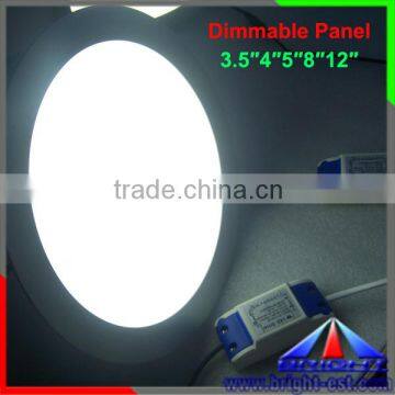 Factory Price 3.5" 4" 5" 8" 12" LED Flat Panel Light,SMD 2835 LED Lighting Panel,Strongest Bright Round LED Panel Lights photo-2