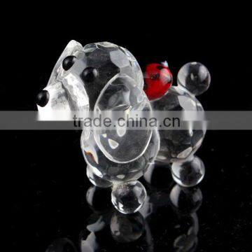 vivid crystal dog animal figurine