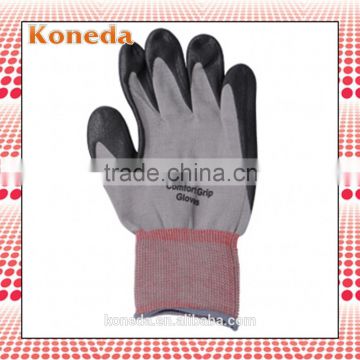 3m high quality comfort grip green latex coated working glove