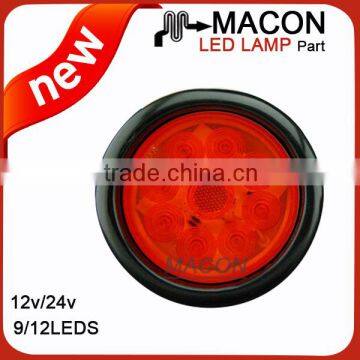 New Products Cheap Good Quality 4 Inch Round Led Trailer Tail Lights