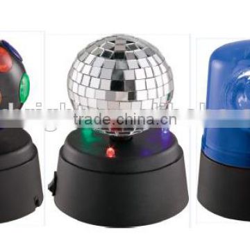 MBS-5 B/O Mini Party Set BATTERY DISCO BALL /MINI MIRROR BALL/MINI BEACON LIGHT