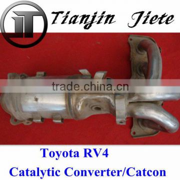 Toyota RV4 Previa Exhaust Manifod/Catalytic converter for car/ factory direct sale/best price/catalyti converter