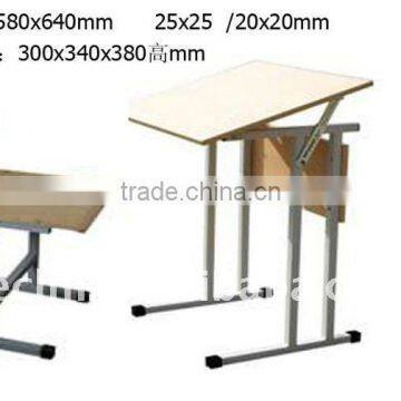 Economical child school furniture desk and chair