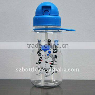 baby bottle 350ml/12oz cartoon funny bottle bpa free