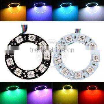 China products 5050 rgb 20 light switches multicolor 50mm 70mm 90mm 110mm headlights ccfl led headlight ring