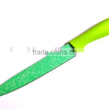 stainless steel Slicing Knife with ceramic coating blade