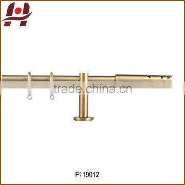 F119012 metal iron aluminium stainless steel curtain rod