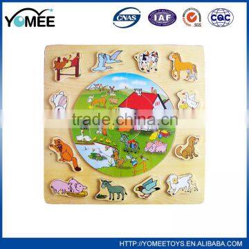 Hot Sale Children Educational Puzzle Wood photo-3