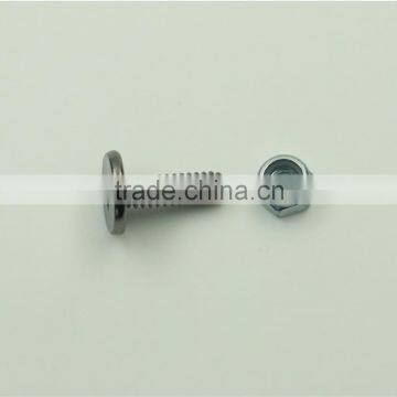 Wholsale Manufacturer Pan Phillips Slot Head Copper Machine Screw With Nut photo-2