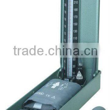 CE approved desk standard type medical mercury sphygmomanometer