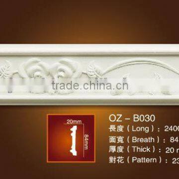 China haining factory PU Carved panel moulding Home&Interior decoration