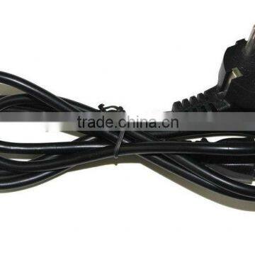 European standard ac power cord cable 220V