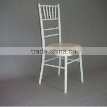 white wood chiavari chairs