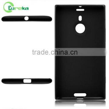 Top quality black color clear plastic blank cell phone case for Nokia 1520