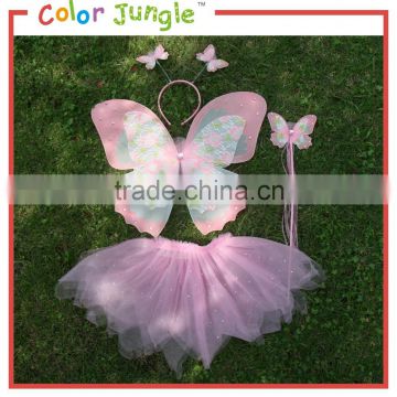 Fairy prom dresses for girls, baby girl fairy dress with butterfly wings