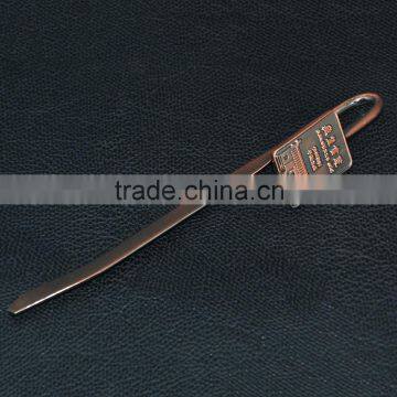 Good quality Antique copper metal bookmark